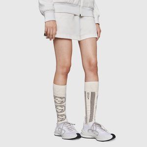 Gucci Tall Athletic Socks With Logos